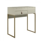 Penteadeira Industrial Lady 1 Gaveta Off White - Olivar Móveis