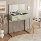 Penteadeira Industrial Lady Design Inovador Off White