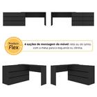 Penteadeira Infantil 231,5cm Com 6 Gavetas Flex Multimóveis M