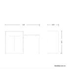 Penteadeira Infantil Camarim Bambolê Branco