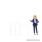 Penteadeira Infantil Camarim Bambolê Branco