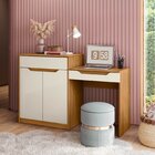 Penteadeira Infantil Camarim Bambolê Carvalho Grife/off White