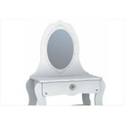 Penteadeira Infantil Com Banqueta Provençal Branca - Pura Mag