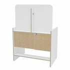 Penteadeira Infantil Com Espelho E 1 Porta Dakota  Branco