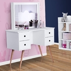 Penteadeira Infantil Com Espelho Nina - Branca