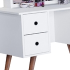 Penteadeira Infantil Com Espelho Nina - Branca