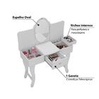 Penteadeira Infantil Make Com Banqueta Encanto - Pura Magia