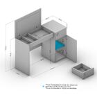 Penteadeira Iracema 1 Gaveta E 1 Porta Com Cadeira Vilhena Br