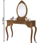 Penteadeira Luis Xv - Edn Móveis - Naturale