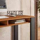 Penteadeira Madri Cinamomo Mel Preto Fosco]