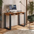 Penteadeira Madri Cinamomo Mel Preto Fosco]