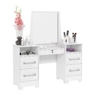 Penteadeira Meli Branco Liso