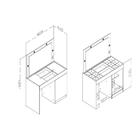 Penteadeira Mesa De Maquiagem Movelbento