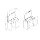 Penteadeira Mesa De Maquiagem Movelbento