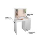 Penteadeira Mesa De Maquiagem Movelbento