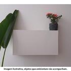 Penteadeira Mesa Suspensa Dobravél 68,5 Cm - Branco/cinza