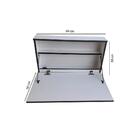 Penteadeira Mesa Suspensa Dobravél 68 Cm - Branco/preto