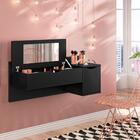 Penteadeira Mira Preto 2 Portas