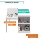 Penteadeira Multiuso Camarim E Escrivaninha 100% Mdf 2 Portas