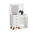 Penteadeira Nice Com Led Branco