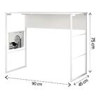 Penteadeira Para Salão Aparador Fabrick Branco Caemmun