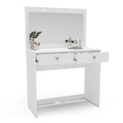 Penteadeira Politorno Valence Com Led 2 Gavetas