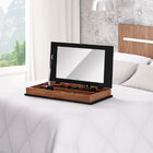 Penteadeira Portátil / Suspensa Com Espelho Porta Jóias Iguaç