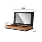 Penteadeira Portátil / Suspensa Com Espelho Porta Jóias Iguaç