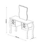 Penteadeira Princesa - Branco