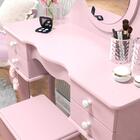 Penteadeira Princesa Infantil Rosa Patrimar