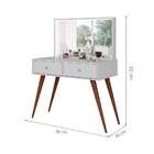 Penteadeira Prisma 2 Gv Branca