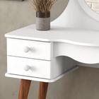 Penteadeira Retrô Atraente - Branco - Rpm Móveis