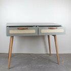 Penteadeira Retrô Com 2 Gavetas 77cm X 90cm Verti