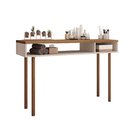 Penteadeira Retro Megan  Off White/nogueira Caiena