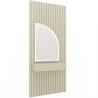 Penteadeira Ripado Com Espelho Com Led 95cm Realeza 100% Mdf