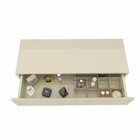 Penteadeira Ripado Com Espelho Com Led 95cm Realeza 100% Mdf