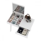 Penteadeira Samira 1 Gaveta Branco - Pnr Móveis