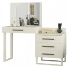 Penteadeira Santorini 4 Gavetas 100% Mdf Off White - Europa M