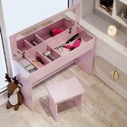 Penteadeira Sem Gaveta 118cmx90cm Encanto Rose