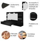 Penteadeira Suspensa Camarim Com Espelho E Prateleira Aurora