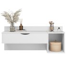 Penteadeira Suspensa Camarim Com Espelho Rouge Espresso Móvei