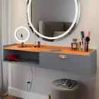 Penteadeira Suspensa Camarim Decor Porta Maquiagem Nicho Mult