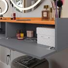 Penteadeira Suspensa Camarim Decor Porta Maquiagem Nicho Mult