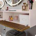 Penteadeira Suspensa Classic 90 Cm Porta Joia Mesa Maquiagem