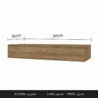 Penteadeira Suspensa Com Gaveta Joker Boreal - Móveis Arapong