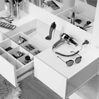 Penteadeira Suspensa Com Leds West Branco