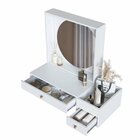 Penteadeira Suspensa Com Nicho Aberto Gaveta E Gavetão Es1001