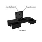 Penteadeira Suspensa Elegance - Preto Fosco