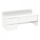 Penteadeira Suspensa Mila 2 Gavetas - Branco