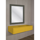 Penteadeira Suspensa para Maquiagem Aparador Quarto Amarelo L